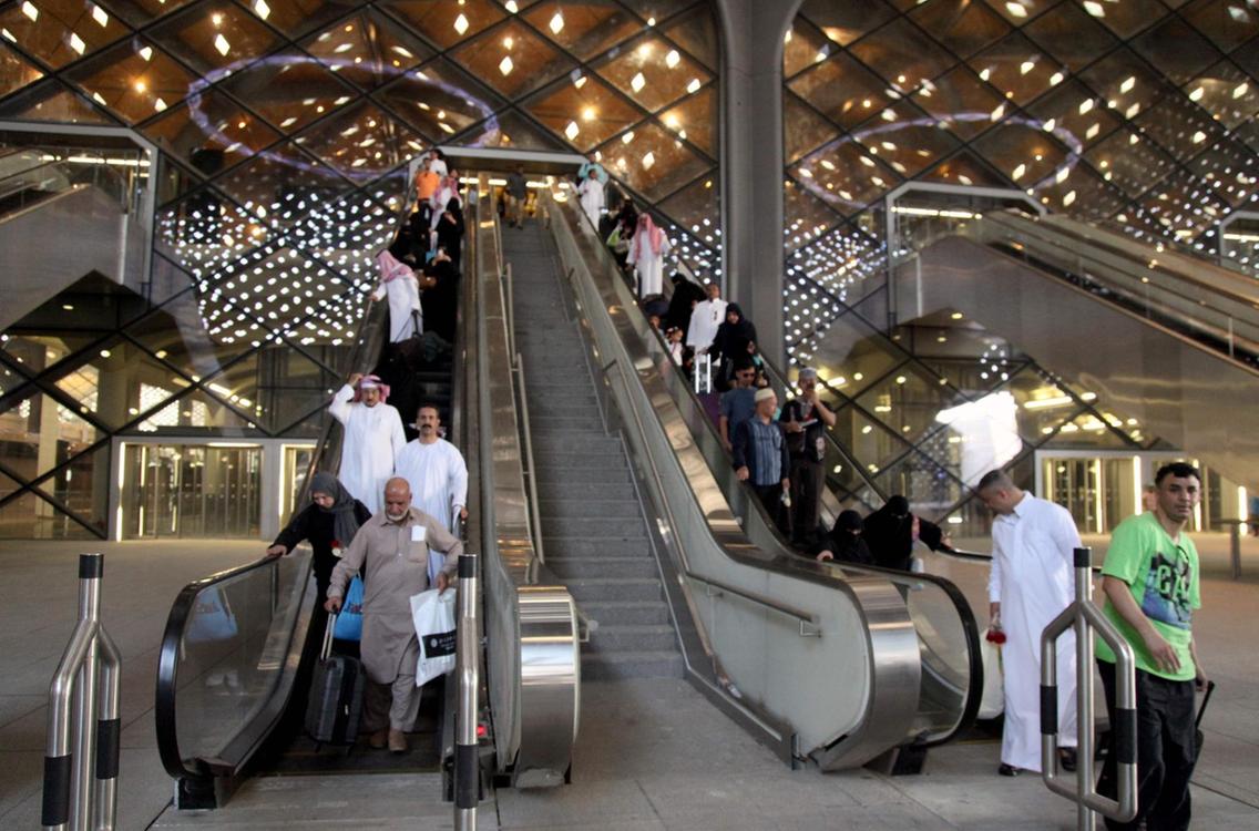 First Flight of Saudi Arabia High Speed Railway Haramain