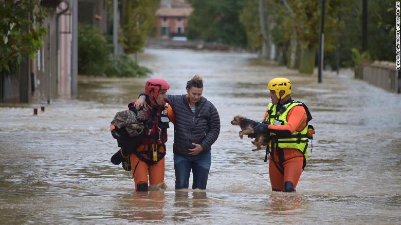 Flash Flood death toll has reached to 13 in France