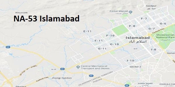 NA-53 Islamabad By-Elections Results