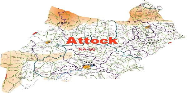 NA-56 Attock 2 By-Elections Results