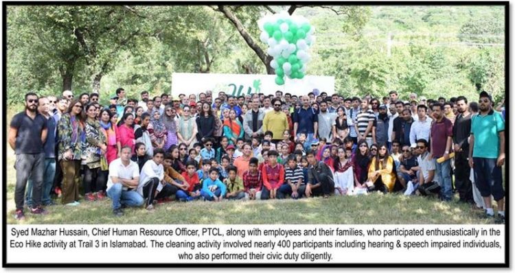 PTCL Holds Eco Hike at Trail 3