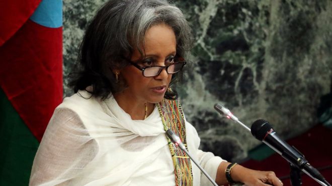 Sahle-Work Zewde Ethiopia's First Female President (Image BBC)