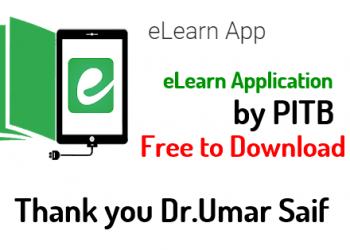 PITB Introduces 'eLearn app' Educational Application (Free to Download)