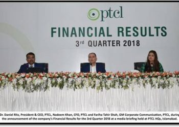 PTCL Announces Q3 Financial Results