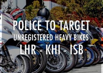 Excise & Taxation Authority to Take action Unregistered heavy Bikes