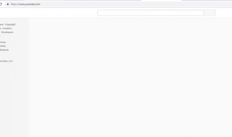 YouTube down is worldwide (Screenshot)