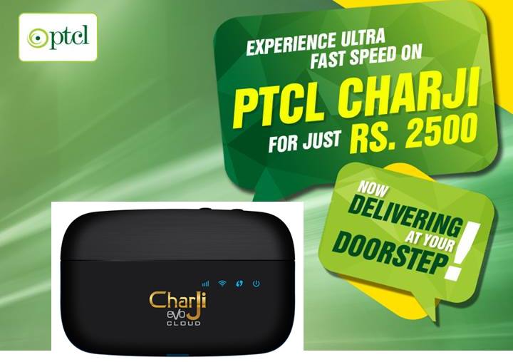 Order PTCL Charji EVO cloud at your doorstep