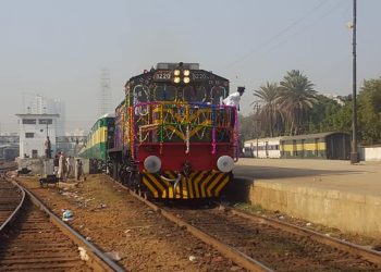 Sheikh Rasheed inaugurates Rehman Baba Express