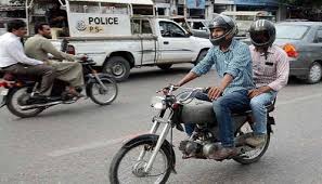 Sindh Govt bans pillion riding on New Year