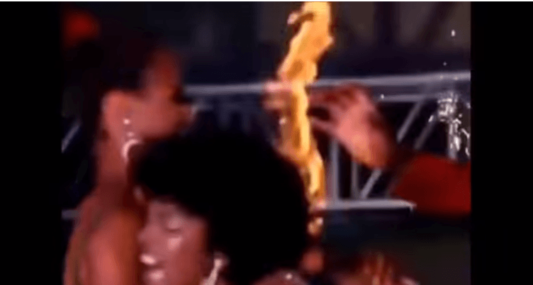 Miss Congo Dorcas Kasinde Hair on Fire -Crowning Moment