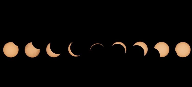 Annular Eclipse of Sun on 26 December 2019