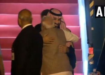 NEW DELHI: Saudi Arabia Crown Prince Mohammad Bin Salman arrived in New Delhi on a state visit earlier today.