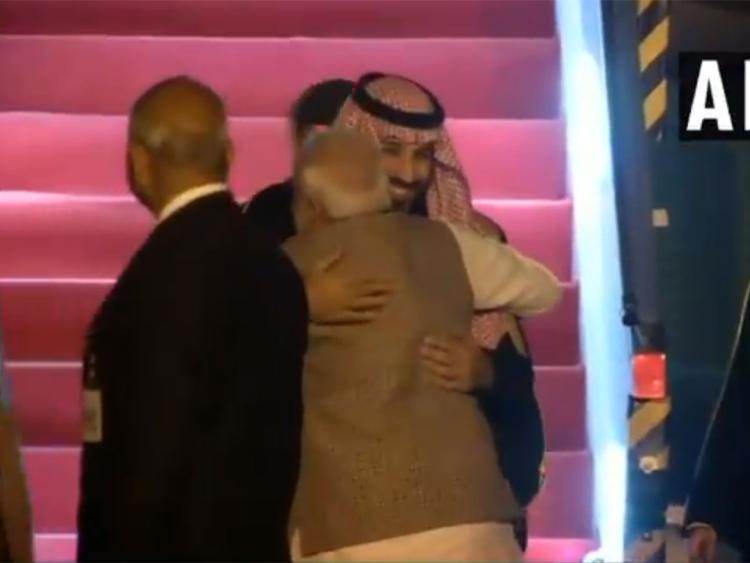 NEW DELHI: Saudi Arabia Crown Prince Mohammad Bin Salman arrived in New Delhi on a state visit earlier today.