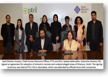 PTCL Collaborates with Indus Resource Center in Sindh