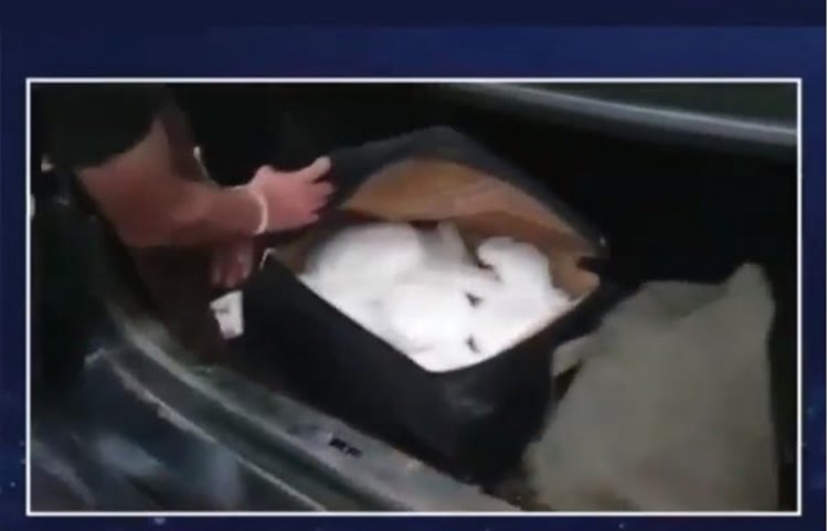 40 kg crystal meth was kept hidden in an old car trunk