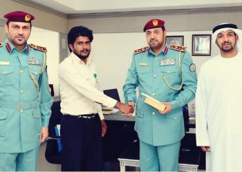 Sharjah Police Honors Brave Pakistani Expat