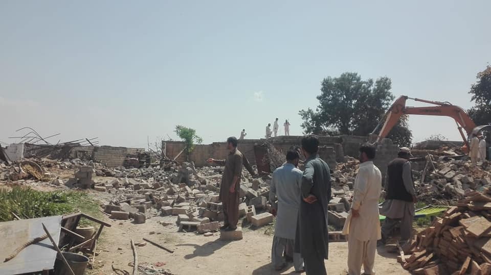 CDA continues Anti Encroachment operation in E-12 Sector