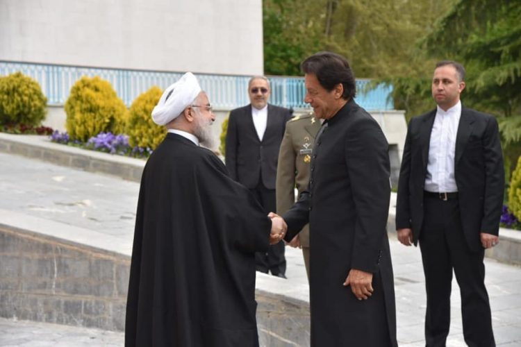 PM Khan receives a warm welcome in Tehran Iran