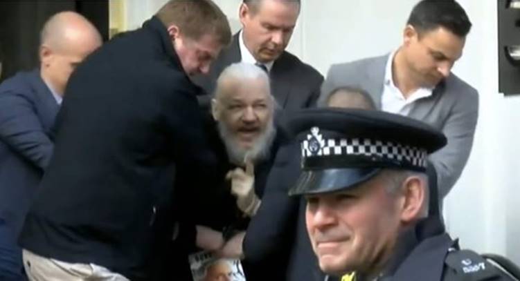 Julian Assange WikiLeaks Co-Founder Arrested in London