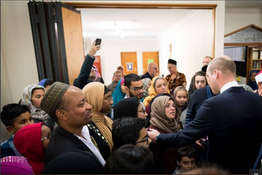 Prince William Meet Victims of   Christchurch Mosque