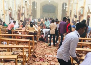 Multiple explosions hit Two Churches in Sri Lanka