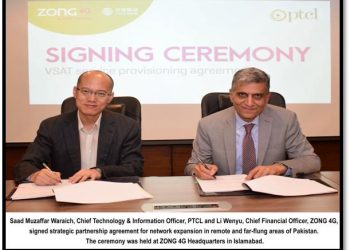 Zong 4G partners with PTCL for Network Expansion in Remote areas of Pakistan