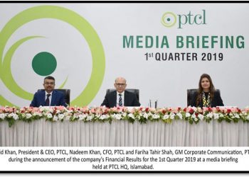 PTCL Group posts Double Digit Growth in Q1, 2019