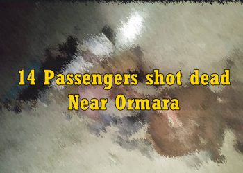 14 Passengers shot dead Near Ormara