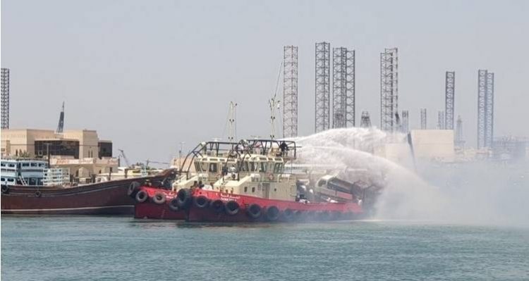 Thirteen Indians Rescued From Burning Dhow:UAE