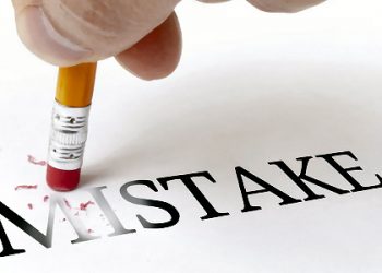 Mistake is the first step to success