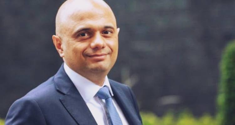 Sajid Javid Appointed Chancellor Of UK