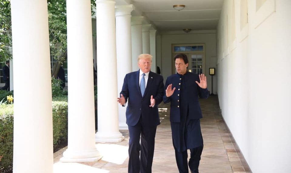 PM Imran Khan meets US President Donald Trump at White House