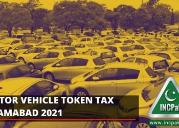 Motor Vehicle Token Tax Islamabad 2021