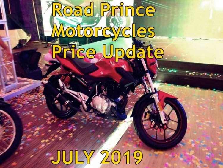 Road Prince Revised Motorcycles prices [July 2019]