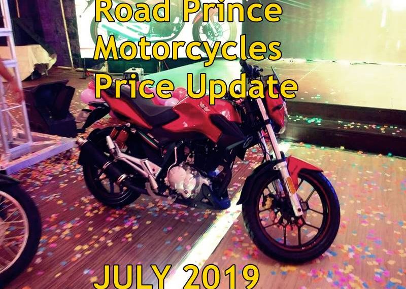 Road Prince Revised Motorcycles prices [July 2019]