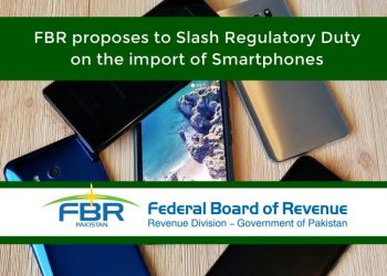 FBR proposes to slash Regulatory duty on import of smartphones