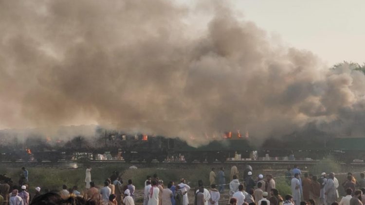 Tezgam train cylinder blast claims 73 lives near Tanwari Station