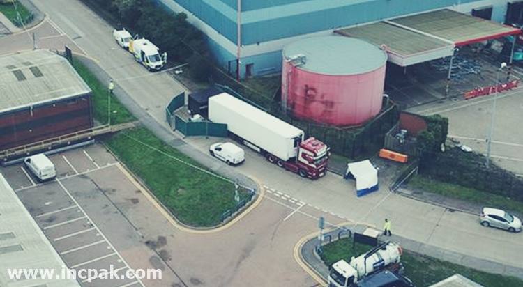 Thirty Nine bodied found in lorry container in Essex