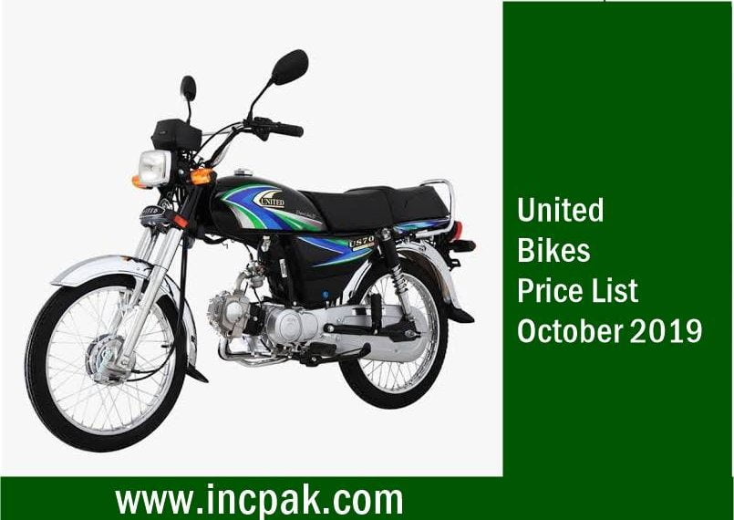 United Bikes Price List Update [October 2019]