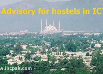 DC Islamabad issue advisory for hostels in ICT