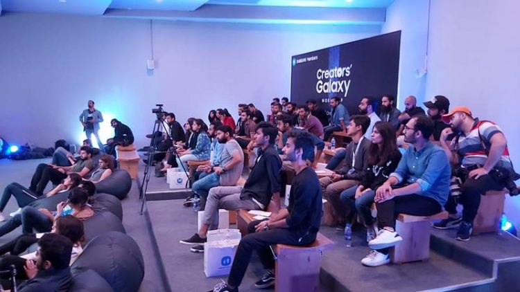 Samsung organized the first of its kind Creators Galaxy Workshop in Lahore