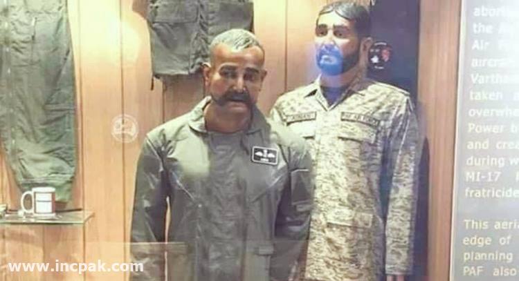 Operation Swift Retort gallery at PAF Museum with Abhinandan Mannequin