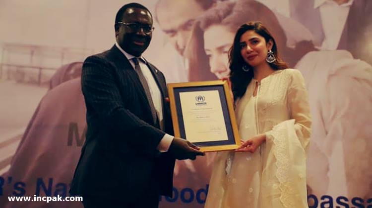 Mahira Khan named UNHCR Goodwill Ambassador for Pakistan