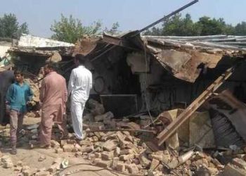 Anti-encroachment operation at Bari Imam