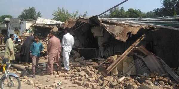 Anti-encroachment operation at Bari Imam