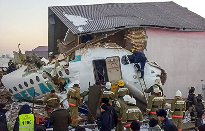 Bek Air Flight Z92100 crashed 15 dead reported