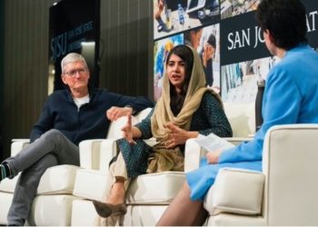 Malala Yousafzai Tim Cook