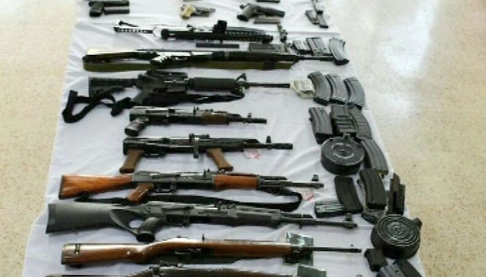 customs seized guns