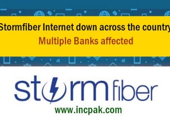 Stormfiber Internet service is down Banks affected