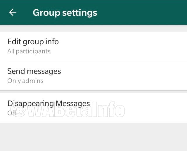 WhatsApp new features Dark Theme Disappearing Messages